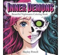 Inner Demons: Beautiful Nightmares Coloring Book - 50 Dark Anime Horror Manga Girls, Gothic Characters and Creepy Cute Monsters for Adults Stress Relief (Anime Coloring Book)