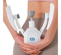 Inner Thigh Exerciser, Pelvic Floor Muscle Trainer with Counter, , Electronic Components Home Gym Thigh Exercise Equipment For Leg Slimming and Body Shaping, Adjustable Strength and Angle, 26x23cm