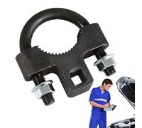 Inner Tie Rod Adjusting Tool, Inners Ties Socket, Shaped Teeth Design, End Removal Tools for Car Rocker, Heavy Duty Sockets Wrench, Professional Auto Repair, Garage Use, 2.95 X 2.87 X 0.78 Inches