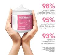 Innermate - Crema blanqueadora de axilas, crema blanqueadora para partes íntimas, crema blanqueadora instantánea para cuerpo, crema blanqueadora de piel suave para zonas íntimas, línea de bikini (2)