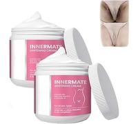 InnerMate Whitening Cream, Intimate Area Skin Lightening Cream, Skin Bleaching Cream for Private Area, Dark Spot Corrector Cream for Inner Thigh, Bikini Line, Armpit, 100g (2pcs)