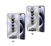 Innerous Screen Protector, Tempered Glass Privacy Film, Anti-Fingerprint, Dust-Free, Bubble-Free, Clear HD Protection, for iPhone 16/15/14/13/12/11 Plus Pro Max (14pro,Mix)
