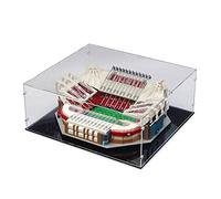 INNERSPACE TECA EXPOSITOR VETRINA PARA LEGO STADIO 10299 Santiago Bernabéu 10284 Camp Nou Barcelona 10272 Old Trafford Manchester United MODELO ACTION FIGURE 53x49x23 cm CRYSTAL PLEXIGLASS ANTI-UV