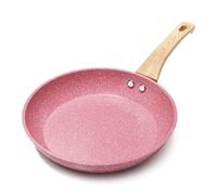 Innerwell Sartén antiadherente 28 cm, Revestimiento de granito, Rosa