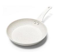 Innerwell Sartén antiadherente 28 cm, Sartenes induccion, Granito revestimiento antiadherentes Profesional, Ceramica Sartén Tortillas, sin PFOA, sin toxicos, apta Horno, Lavavajillas, Blanco