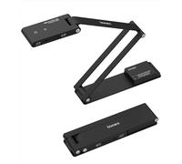 Innex DC500 USB 4K Cámara de Documentos, Webcam y Escáner, 3 en 1, 13MP, Micrófono con Cancelación de Ruido, Enfoque Automático Dual, Lámpara LED, OCR, Windows, Mac, Chromebook, Educación a Distancia