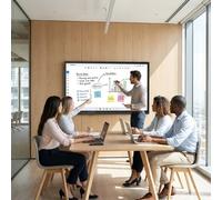 Innex INNEX EU65 Pantalla Interactiva 4K de 65 Pantalla interactiva 4K de 65" con Google EDLA, cámara IA, 8 micrófonos, escritura táctil y compartición