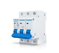 Innfeeltech 1 PCs 20 Amp Current 230V Miniature Circuit Breakers MCB Triple Pole para DIN Rail Mounting