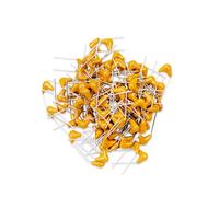 Innfeeltech 100pcs 50V 10nf Condensadores cerámicos monolíticos computadoras amarillas y accesorios electrónicos telefónicos