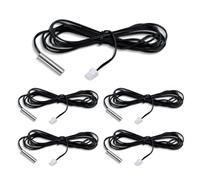 Innfeeltech 5 sondas digitales de temperatura 2M NTC 100K Ohm 39501% impermeables