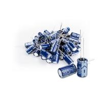 Innfeeltech 50 piezas condensador electrolítico 100uF 100V condensadores electrolíticos radiales de aluminio