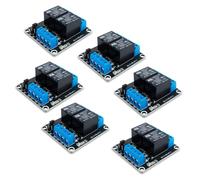 Innfeeltech 6pcs DC 24V Relay Module 2 Channel Relay with Optocoupler High or Low Level Trigger Placa de expansión