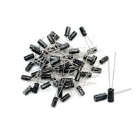 Innfeeltech condensadores electroliticos de 50 piezas 2.2uf 50V condensadores electroliticos radiales de aluminio