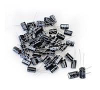 Innfeeltech condensadores electroliticos de 50 piezas 470uf 16V condensadores electroliticos radiales de aluminio