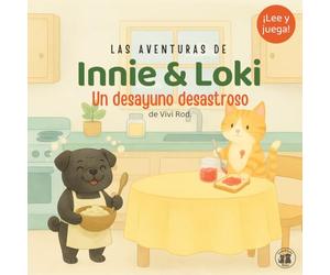 Innie & Loki: Un desayuno desastroso: - Una historia divertida y desordenada para pequeños cocineros de 2 a 6 años - ¡con actividades para jugar, reír y aprender! (Innie & Loki [ES])