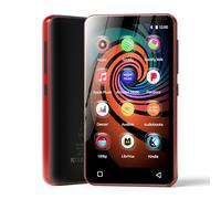 innioasis 160GB Reproductor MP3 con Bluetooth y WLAN,Reproductor MP3 Spotify, Reproductor MP3 con Amazon Music, Audible,Deezer, Libby,Pantalla táctil de 4 Pulgadas, Reproductor mp3 niños (Rosa)