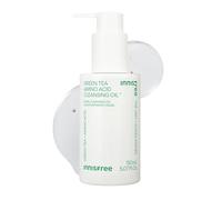 INNISFREE Aceite limpiador de aminoácidos de té verde, removedor de maquillaje coreano nutritivo suave, limpia profundamente sin pelar, hidrata y protege la barrera de la piel con aminoácidos, 150 ml