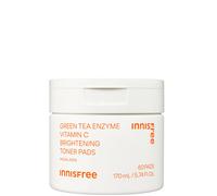 INNISFREE Green Tea Enzyme Vitamin C Brightening Toner Pads - 60 pads