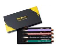 InnoBeta Memaw Gifts - Juego de 4 bolígrafos de punta redonda, ideas de regalo para cumpleaños, Navidad, Día de la Madre - Memaw