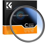 Innocarb K&F - Filtro UV (revestimiento múltiple, extrafino, compatible con Sony, Nikon, Canon, Olympus, Panasonic, Leica, 58 mm)