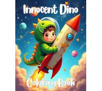 Innocent Dino Coloring Book: A Kawaii Chibi Toddler Adventure with Cute Dinosaur Onesies, Funny Fails, and Relaxing Pages for Kids, Teens, and Adults