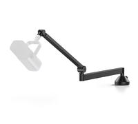 InnoGear Brazo de micrófono de perfil bajo, soporte de brazo de micrófono giratorio de 360°, brazo plegable para micrófono de escritorio con adaptador de 3/8 a 5/8 pulgadas para Fifine AM8 K669B Blue
