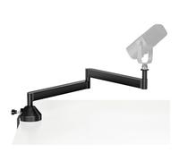 InnoGear Brazo para micrófono de perfil bajo, soporte giratorio de 360°, brazo plegable para micrófono de escritorio para Fifine AM8 K669B Blue Yeti HyperX QuadCast SoloCast AT2020 y otros micrófonos