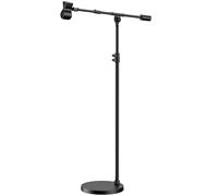 InnoGear Soporte de micrófono, altura máxima de 82.2 pulgadas, soporte de micrófono desmontable con base pesada para Blue Yeti HyperX QuadCast Shure SM58 Samson Q2U Fifine K669B Singing Stage