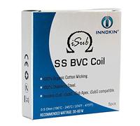 Innokin iSub SS BVC Bobinas, Número 0.5 - Paquete de 5, Este producto no contiene nicotina ni tabaco