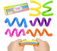 INNOMING Fidget Toys Silicone Sensorik Stick, Juguete sensorial para el TDAH, Anti estrés, Autismo, reducción del estrés, Viaje sensorial Juguete para niños Alivia el estrés y la ansiedad