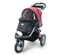 Innopet IPS-075 RB Carrito para Perro, Gato, Comfort EFA Rojo Negro