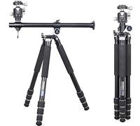 INNOREL HT284A trípode Horizontal para cámara de 75 Pulgadas con Cabeza de Bola de Baja Gravedad de 40 mm y Columna Central, trípode CNC de aleación de Aluminio para cámara réflex Digital