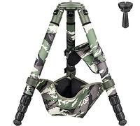 INNOREL LT324CG Sistemático Trípode Fibra Carbono Fotografía Profesional 146cm/57pulgadas, 4 Secciones, Carga Máxima 30kg, Tubo Máximo φ32mm, con Bolsa/Adaptador para Tazón 75mm(Trípode+Adaptador)