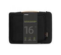 Innostyle Bolsa para portátil 15.6 16 pulgadas, Impermeable, Ligera, Duradera, OmniProtect Negra, Compatible con MacBook Pro/Air, HP ProBook, Dell Inspiron, Yoga, ASUS, Ideal para Trabajo y Viajes