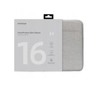 Innostyle Bolsa para portátil 15.6 16 Pulgadas, Impermeable, Ligera, Duradera, OmniProtect Slim Gris, Compatible con MacBook Pro/Air, HP ProBook, Yoga, ASUS, Ideal para Trabajo y Viajes