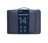 Innostyle Bolsa para portátil de 13 14 pulgadas, impermeable, ligera, duradera, OmniProtect azul, compatible con MacBook Pro/Air, HP ProBook, Dell Inspiron, Yoga, ideal para el trabajo y los viajes