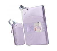 Innostyle Bolsa para portátil de 14 Pulgadas, Funda Impermeable con protección contra Golpes, Morado, Bolsa Ligera para portátil con Bolsillos para Accesorios. Compatible con MacBook Pro/Air