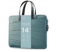Innostyle Bolsa para portátil de 14 pulgadas, impermeable, ligera, duradera, Carrylite Slim verde, compatible con MacBook Pro/Air, HP ProBook, Dell Inspiron, Yoga, ideal para el trabajo y los viajes
