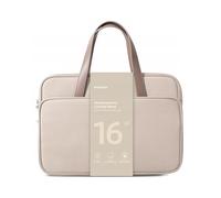 INNOSTYLE Bolsa para portátil de 16 pulgadas, impermeable, ligera, duradera, OmniProtect Pro Beige, compatible con MacBook Pro/Air, HP ProBook, Dell Inspiron, Yoga, ASUS, ideal para el trabajo y los