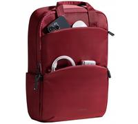 Innostyle Mochila para ordenador portátil de 15,6 a 16 pulgadas, gran capacidad para mujer, impermeable, 25 L, bolsillo para tablet compatible con Macbook Air/Pro, Dell, ASUS, rojo, L