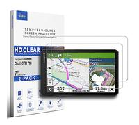 INNOSURE Protector de pantalla de vidrio templado diseñado para Garmin Dezl OTR710 de 7 pulgadas, OTR 710 GPS, accesorios de protección de pantalla, antiarañazos (HD transparente)