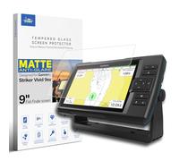 INNOSURE Protector de pantalla de vidrio templado prémium para Garmin Striker Vivid 9sv Fishfinder de 9 pulgadas, antiarañazos, antirreflejos (mate)