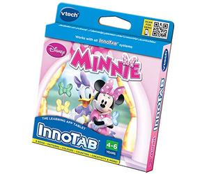 Innotab- Disney Junior Mickey Mouse VTech Tableta Educativo Minnie (versión en inglés), Color Rosa, Medium (231703)