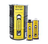 Innotec Hi-Temp Wax Dry Black 6588290031 - Bote de 1 litro, protección contra la corrosión, protección del transporte, conservación de líquidos, cera de automoción, cera protectora, cera protectora