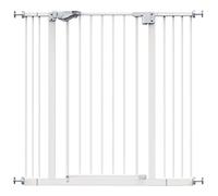 InnoTruth Puerta para Perros para escaleras, Puerta de bebé de 29 a 39.6 Pulgadas de Ancho para Puertas, 36 Pulgadas de Alto, Apertura con una Mano con Cierre automático para Mascotas, para la casa