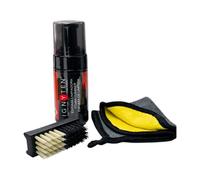 INNOVA by Innova Celular Cuidado del Calzado KIT Limpieza 100 ml Negro | El kit contiene: 1 limpiador de calzado en espuma (100 ml), 1 cepillo limpiador y 1 paño de microfibras