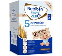 Nutribén Innova Papilla Zero% de 5 Cereales +6m 500 gr