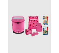 Innovabaq Set de mochila escolar Burbujas Rosadas