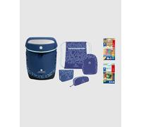 Innovabaq Set de mochila escolar Universal Azul, Azul claro, Negro
