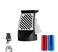 Innovador abrelatas impreso, mango ergonómico, herramienta de extracción de tapas para niños, personas mayores, cocina, esencial, abrelatas impreso